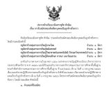 ประกาศ รายชื่อผู้ได้รับคัดเลือกเป็นลูกจ้างชั่วคราว